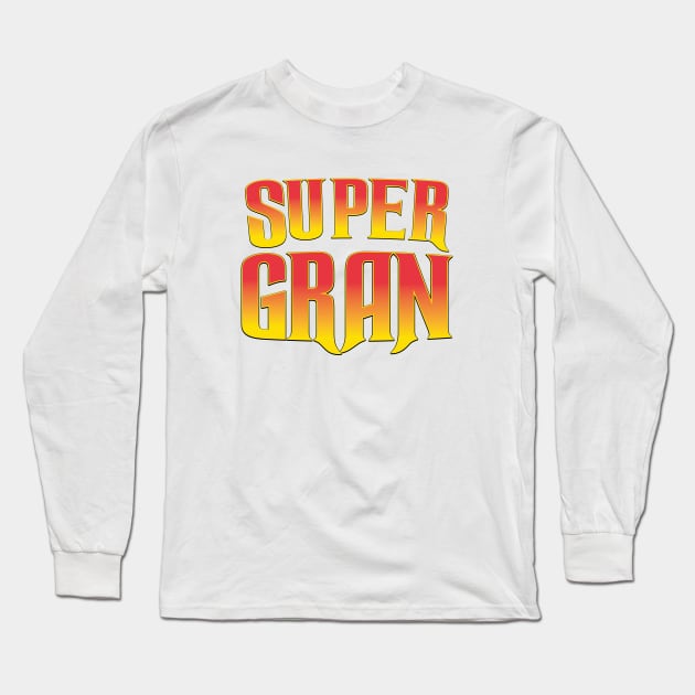 Super Gran Long Sleeve T-Shirt by nickemporium1